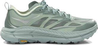Hoka One One Mafate Speed 4 Lite - Heren - Hardloopschoenen - Groen - 38 1/2 EU - Nylon - Fitness