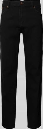 Wrangler Regular Fit Jeans im 5-Pocket-Design Modell Texas in Black, Gr&ouml;&szlig;e 30/30