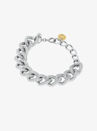 Michael Kors Pav&eacute; Curb-Link Bracelet