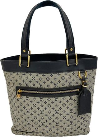 Louis Vuitton Blue Tote Bag (Pre-Owned)