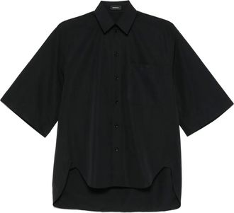 Wardrobe.NYC Camicia in cotone - Nero