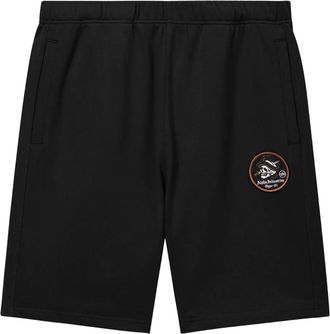 Alpha Industries Shorts con applicazione - Nero