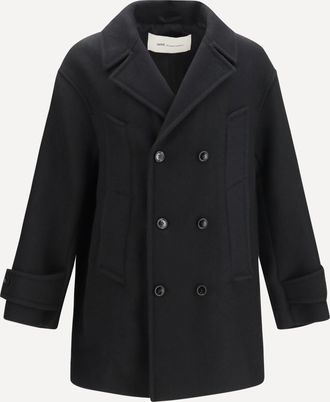 Ami Wool Pea Coat Male 46