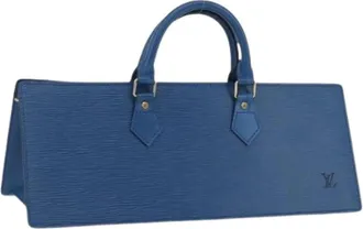 Louis Vuitton Pre-owned Handbags, female, Blue, Size: ONE SIZE Pre-owned Vintage Handbag