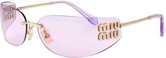 Miu Miu Gafas de sol MU A51S - Accessories - unisex - Amarillo - ONE SIZE