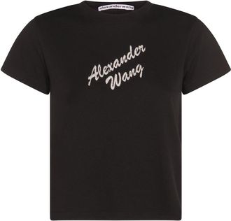 Alexander Wang T-Shirts And Polos Blacks And Greys-Donna
