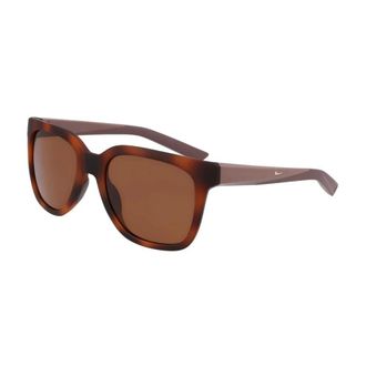 Nike Sunglasses, female, Brown, Size: ONE SIZE Injected Frame Sunglasses with Gradient Lenses