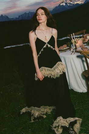 De La Vali Estela Maxi Dress