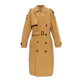Dsquared2 Trench Coats, female, Beige, Size: 2XS Over Trench Coat
