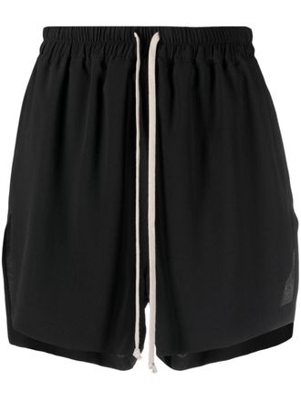 Rick Owens Shorts met wijde pijpen - Zwart