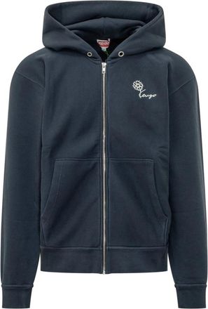 Kenzo Eiffel Tower Hoodie - Heren - Vesten met rits - Blauw - L - Hoodies & sweatvesten