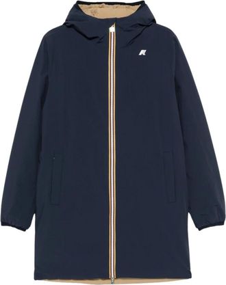 K-Way Jacob St Warm Double Jacket - Heren - Jassen - Blauw - Maat: 2XL Zijde