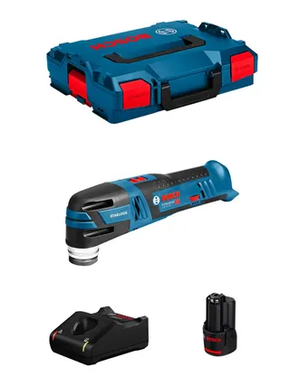 Bosch Utensile Multifunzione Bosch Gop 12v-28 (1 X 3,0 Ah + Gal12v-40 + L-boxx 102)