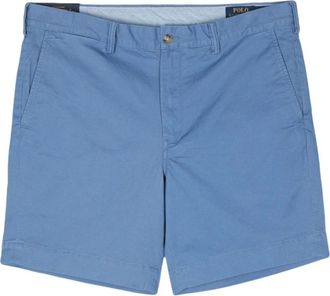 Ralph Lauren Cotton Blend Twill Shorts - Heren - Korte Broeken - Blauw - W31 - Katoen - Korte Broeken