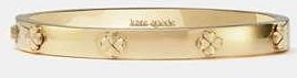 Kate Spade New York Spade Flower Hinged Bangle