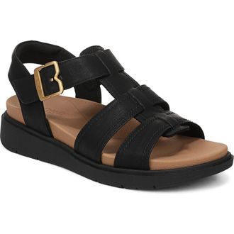 Dr. Scholls Penny Fisherman Platform Sandal in Black at Nordstrom, Size 6.5
