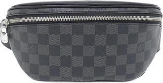 Louis Vuitton Graphite Coated Canvas Shoulder Bag (Pre-Owned)