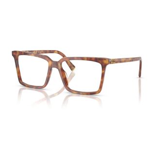 Miu Miu Glasses, female, Brown, Size: 52 MM MU 08Xv 4Bw1O1 Eyeglasses