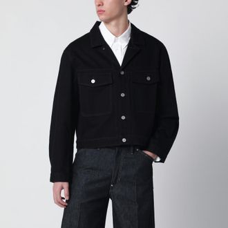 Christophe Lemaire Black denim jacket