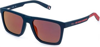 Fila SFIB05 6QSP Mens Sunglasses Blue Size 57