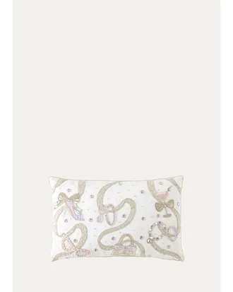 Kim Seybert Fashion Frenzy Embellished Pillow