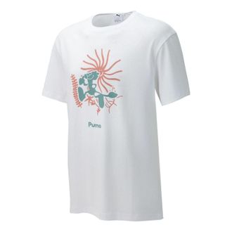 Puma Select Adventure Planet Graphic Tee White 537333-52