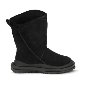 UGG Klassieke Distort Su&egrave;de Laarzen - Dames - Schoenen - Zwart - Maat: 45 EU Su&egrave;de