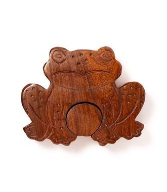 Matr Boomie Frog Puzzle Box - Hand Carved Wood at Nordstrom