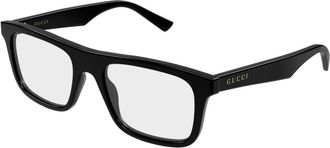 Gucci Glasses, male, Black, Size: 52 MM Gg2184O Optical Frame