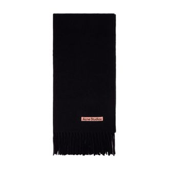 Acne Studios Canada Scarf - Accessories - unisex - Negro - ONE SIZE
