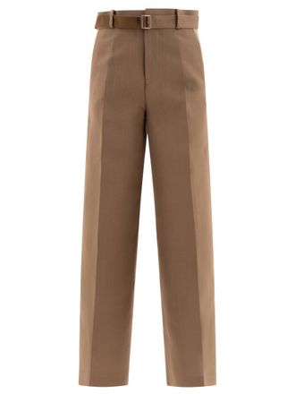 sacai Tailored Belted Trousers