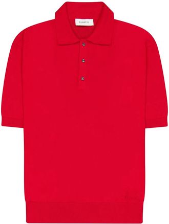 Laneus Polo in maglia - Rosso