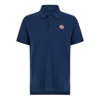 Canada Goose Beckley Polo - male - Canada Goose - Polo Shirts - Blue - L - Tops