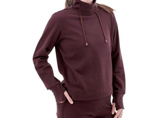 Aventura Dog-Walker Long Sleeve Top In Sassafras