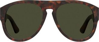 Moschino MOS176/S 086/QT Womens Sunglasses Tortoiseshell Size 58