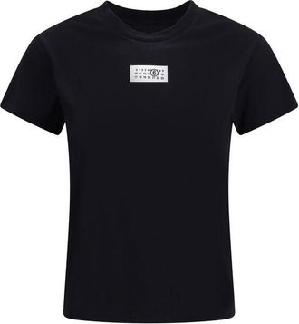 Maison Margiela Zwarte Katoenen T-Shirt