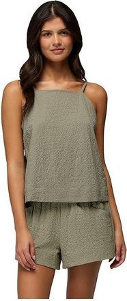Prana Coastal Sol Tank Top Womens Clothing Sage : LG (Womens 12-14), Polyester