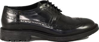 Max Mara Zakelijke veterschoenen - Dames - Nette schoenen - Zwart - 36 EU - Leer - Schoenen