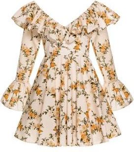 Agua Bendita Verso Valle Mini Dress in Multicolor at Nordstrom, Size Medium