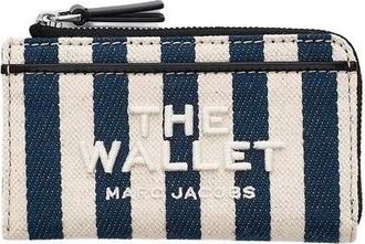 Marc Jacobs Accessoires, Dames, Veelkleurig, ONE Size, Katoen, Top Zip Multi Wallet