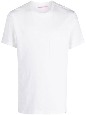 Orlebar Brown round-neck short-sleeve T-shirt - White