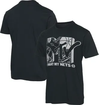 Junk Food Mens Junk Food Black Brooklyn Nets NBA x MTV I Want My T-Shirt at Nordstrom, Size Large