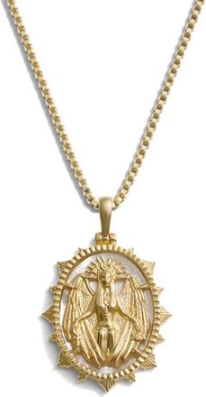 Awe Inspired Special Edition Lilith Pendant Necklace in 14K Gold Vermeil at Nordstrom