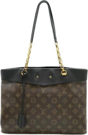 Louis Vuitton Pre-owned Vintage Tote Bag - Dames - Vintage Shopper - Bruin - ONE Size - Vintage