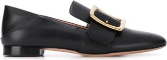 Bally Ladies Janelle Black Leather Loafers