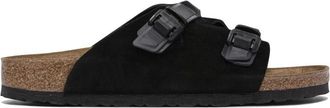 Birkenstock Zwarte Sandalen met Verstelbare Banden - Heren - Sandalen - Zwart - 40 EU - Su&egrave;de - Schoenen