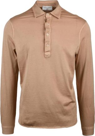 FILIPPO DE LAURENTIIS Polo - Heren - Polos - Beige - 3XL - Katoen - Tops