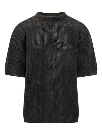 Amiri Black Crew Neck T-Shirts