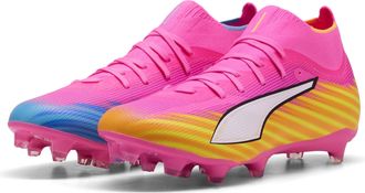 Puma Scarpe da calcio ULTRA 6 MATCH+ FG/AG unisex, Scarpe, Rosa, 40.5