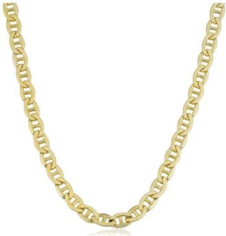 Pompeii3 Fremada 14k Yellow Gold Filled Mens 5.9mm Mariner Link Chain Necklace